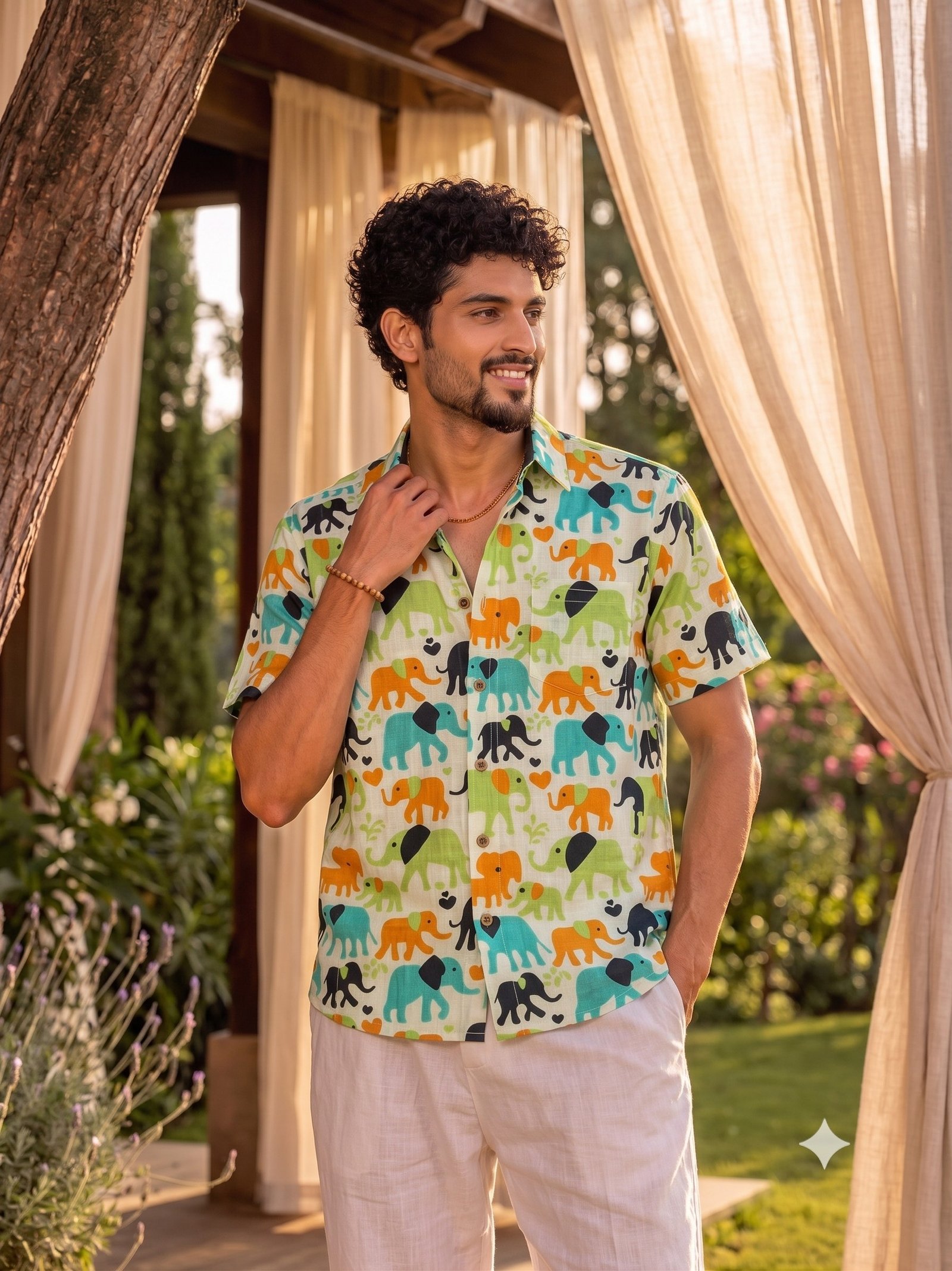 Vibrant Elephant Shirt