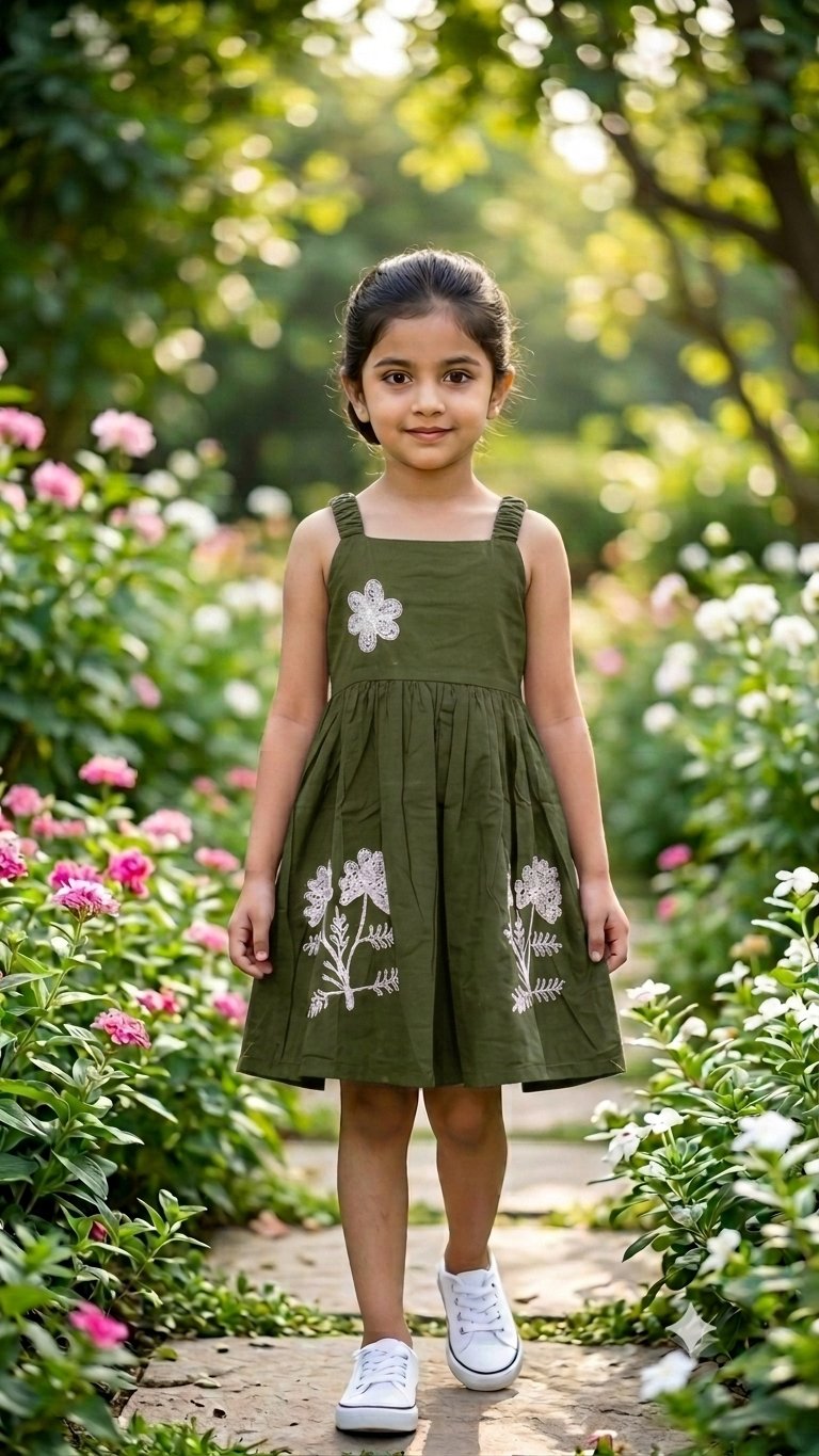 Forest Flora Frock