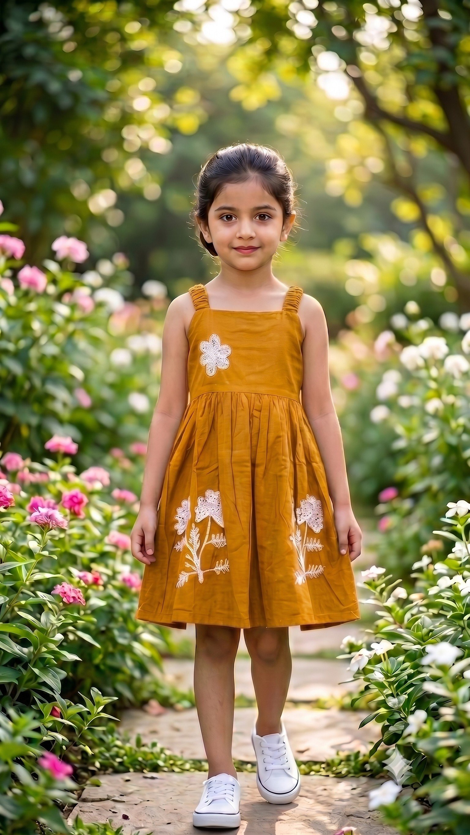 Medallion Bloom Frock