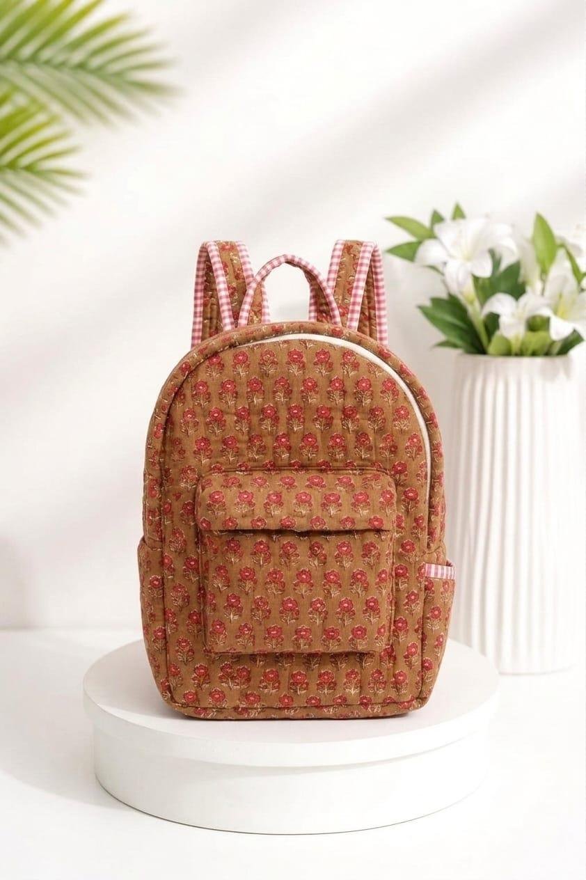 Caramel Rose Backpack 