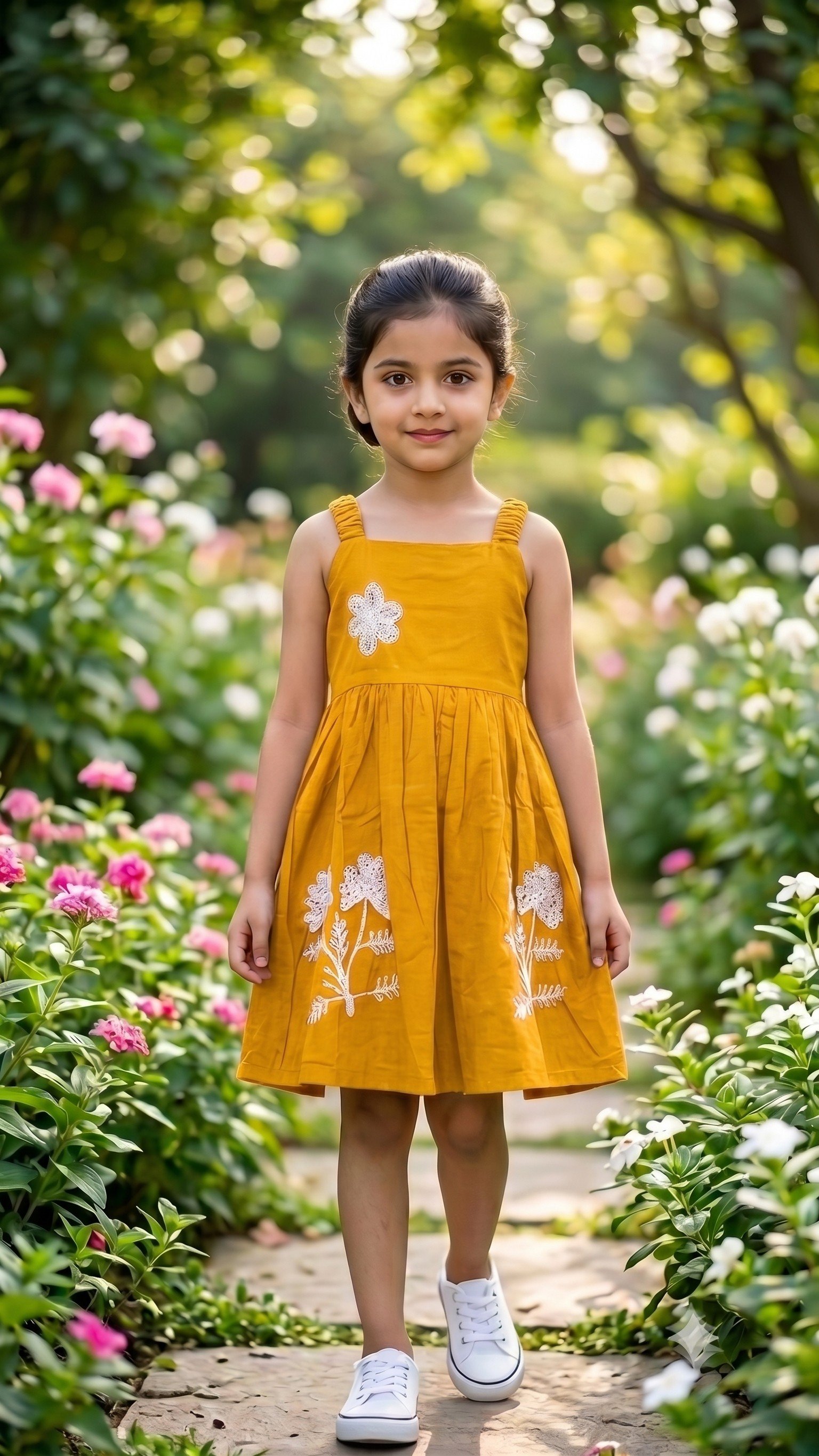 Sunshine Flora Frock