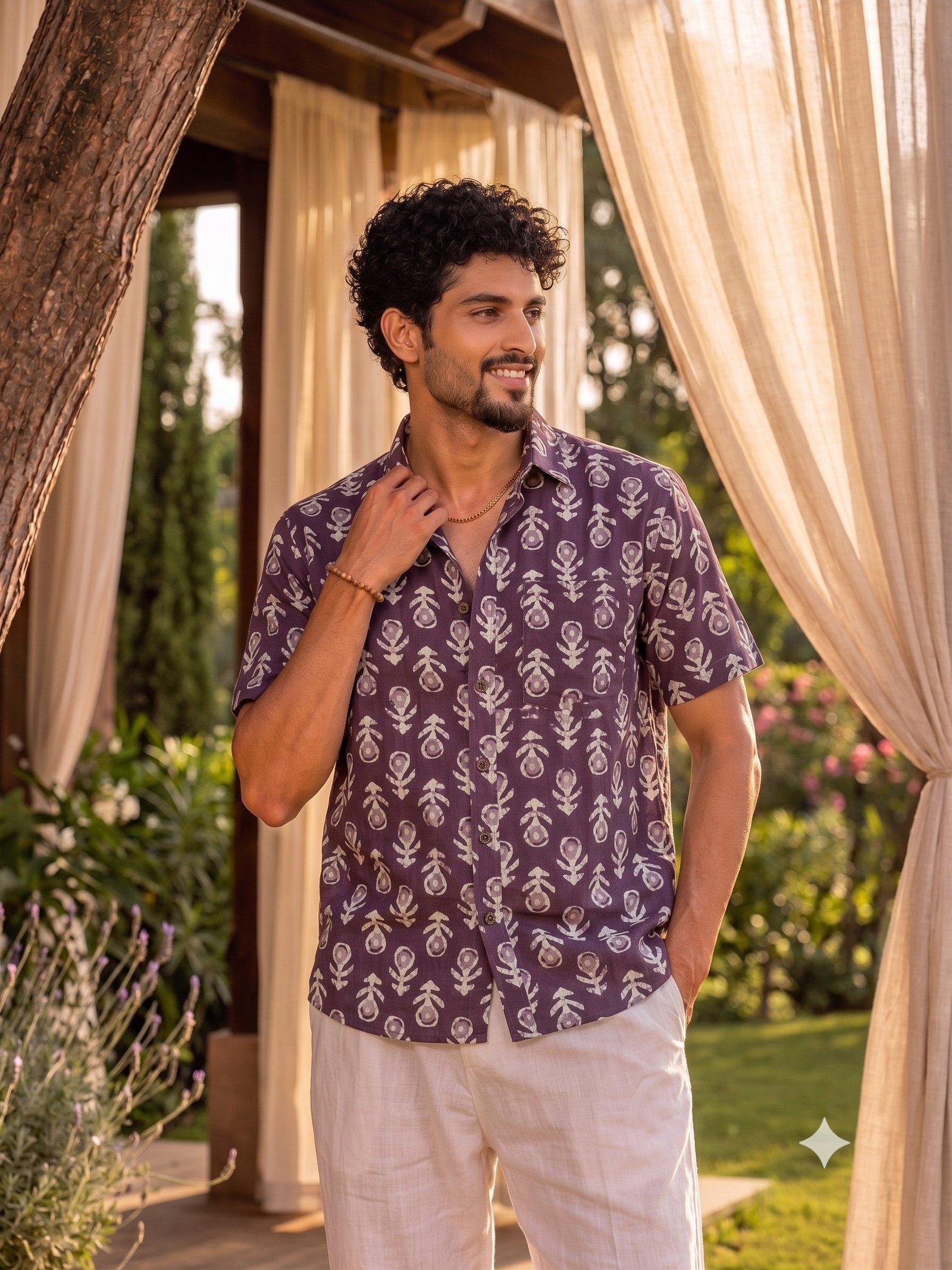 Smokey Lavender Shirt
