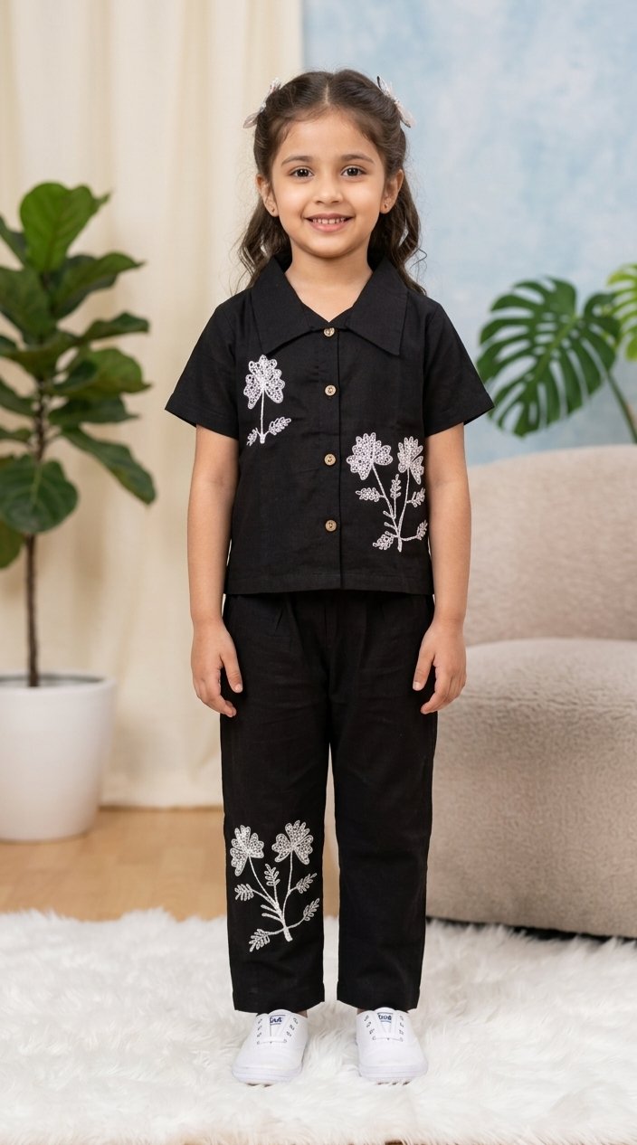 Midnight Bloom Co-ord 
