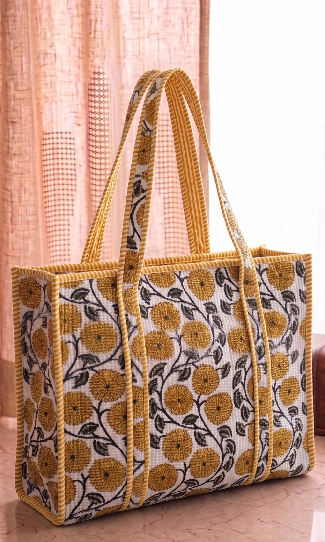Golden Marigold Tote