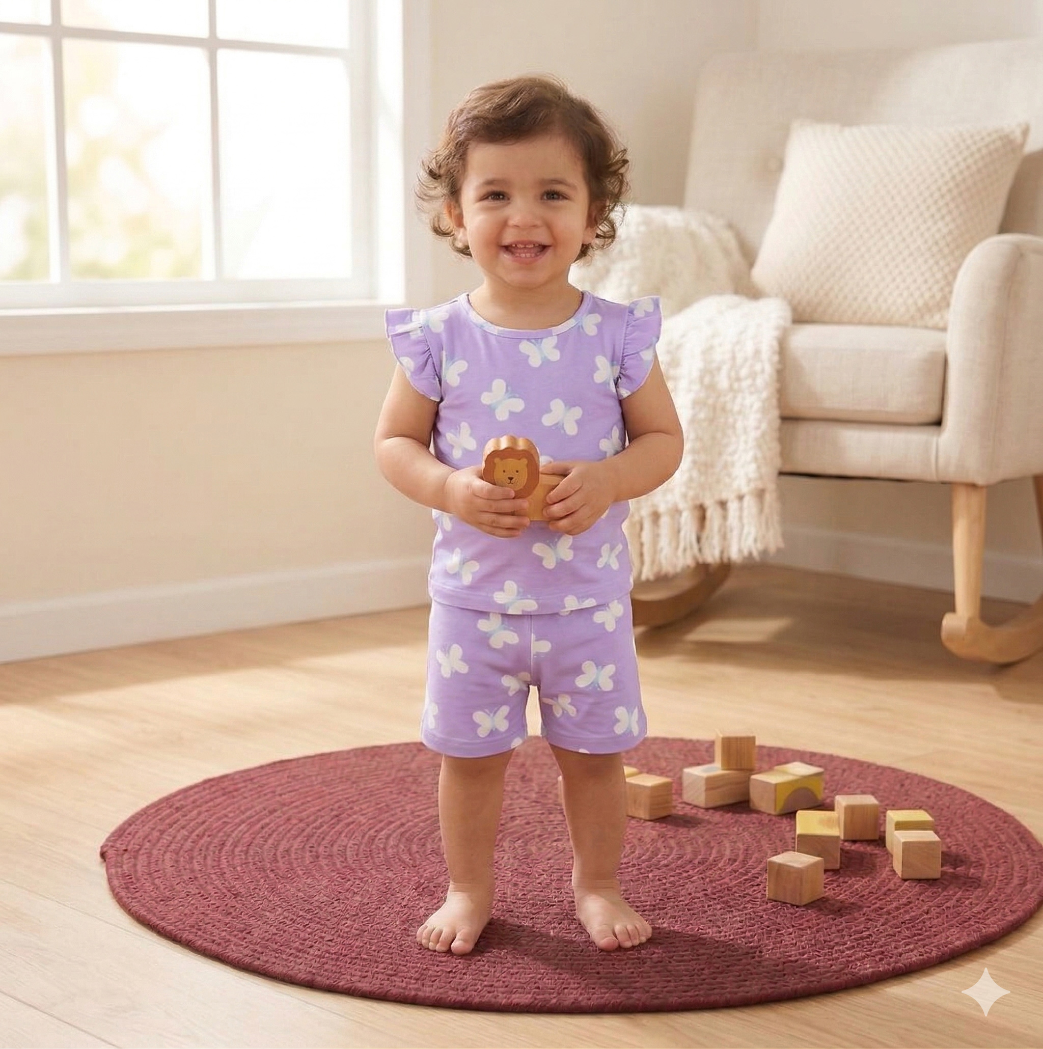 The Flutterby Frill Co-ord