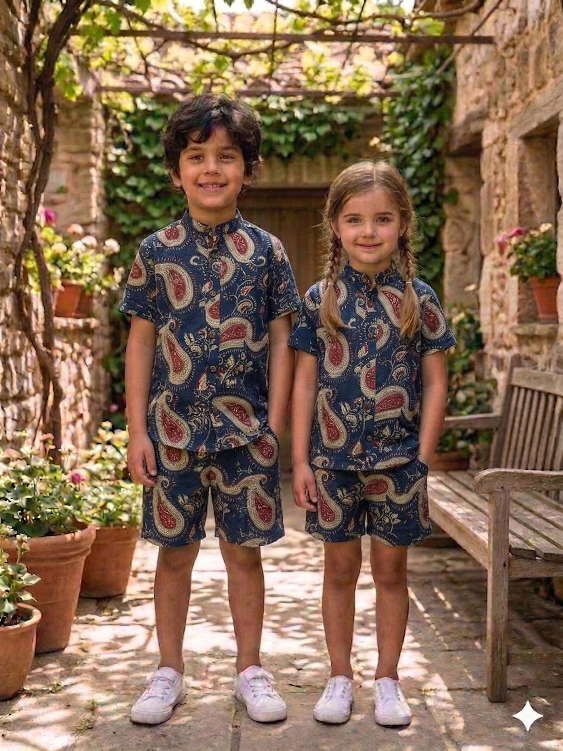 Midnight Paisley Co-ord