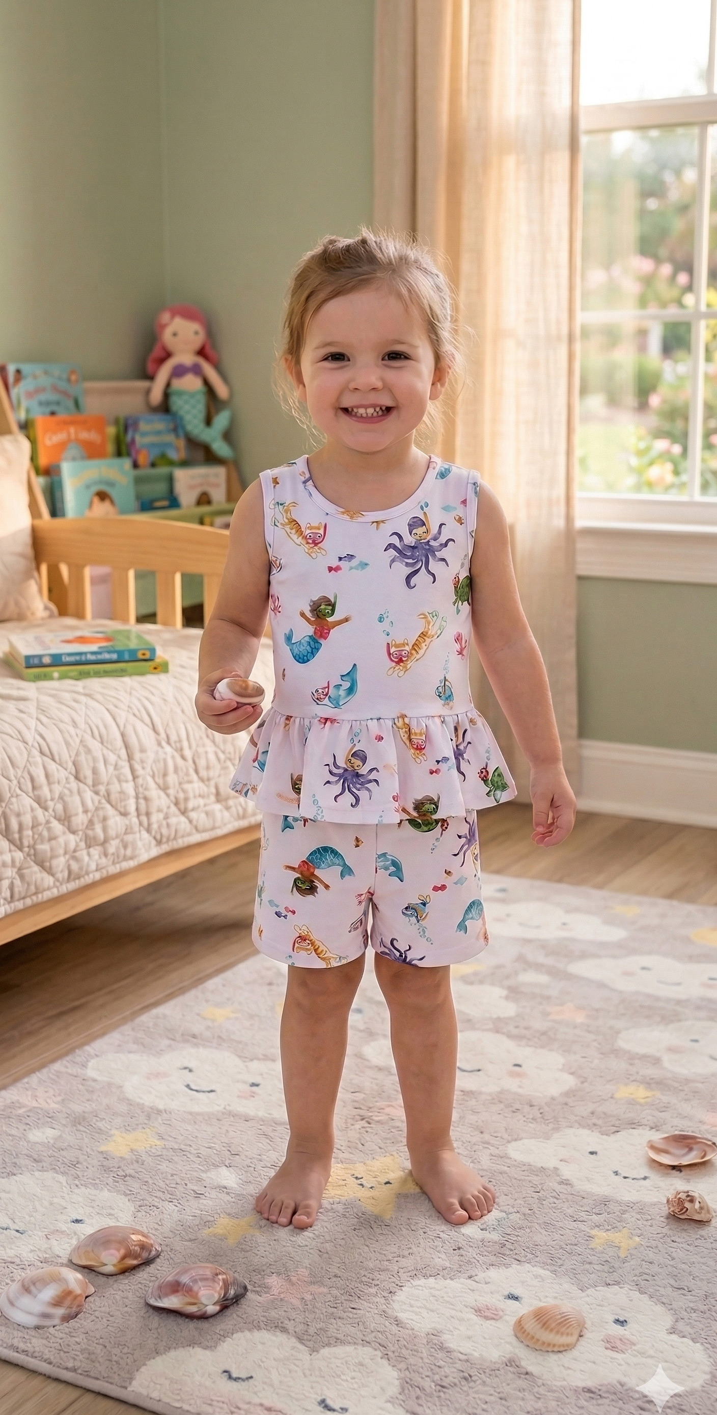 Marine Magic Frill Co-ord