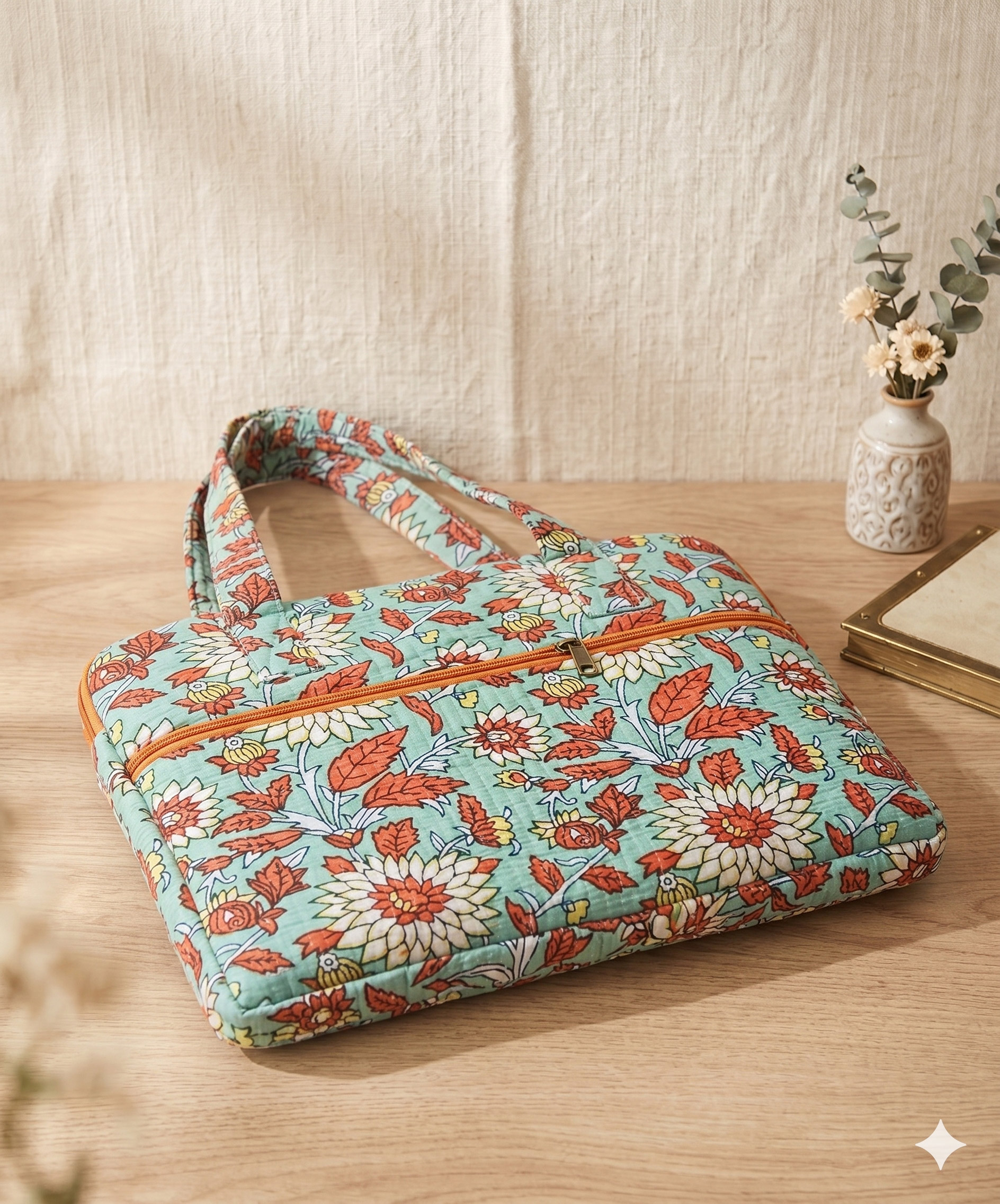 Autumn Mint Laptop Bag